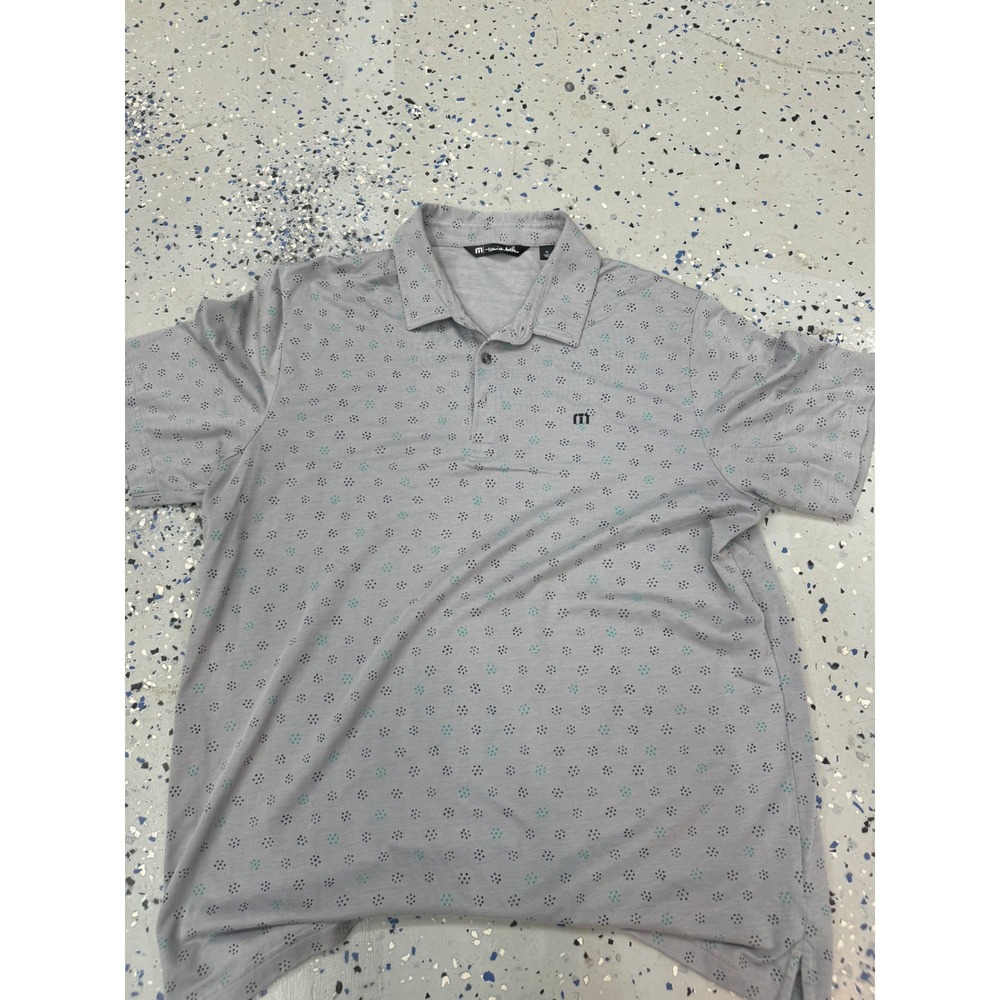 Travis Mathew Golf Polo Shirt Moisture Wicking Lightweight‎ XL